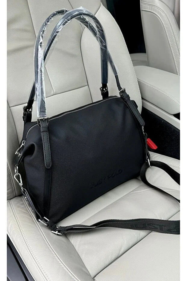 Just Polo Justpolo Women's Oversized Shoulder Bag with Adjustable Long Strap with gift